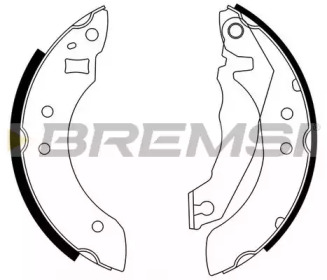 Комлект тормозных накладок BREMSI GF0200