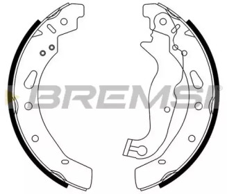 Комлект тормозных накладок BREMSI GF0247