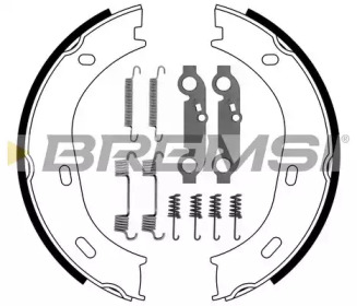 Комлект тормозных накладок BREMSI GF0301-1