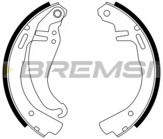 Комлект тормозных накладок BREMSI GF0343