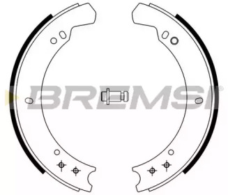 Комлект тормозных накладок BREMSI GF0434