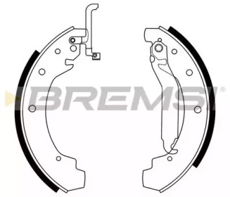 Комлект тормозных накладок BREMSI GF0549