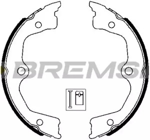 Комлект тормозных накладок BREMSI GF0721