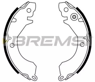 Комлект тормозных накладок BREMSI GF0730