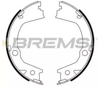 Комлект тормозных накладок BREMSI GF0897