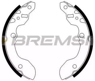 Комлект тормозных накладок BREMSI GF0912