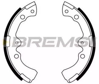 Комлект тормозных накладок BREMSI GF0935