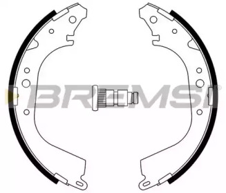 Комлект тормозных накладок BREMSI GF0937