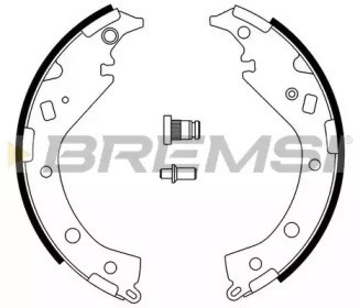 Комлект тормозных накладок BREMSI GF0954