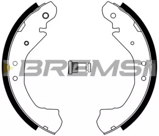 Комлект тормозных накладок BREMSI GF4654