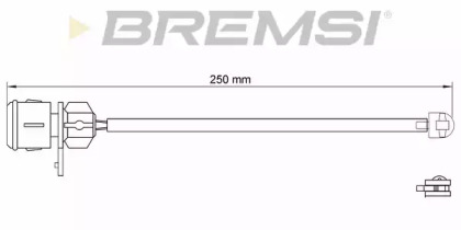 Контакт BREMSI WI0574