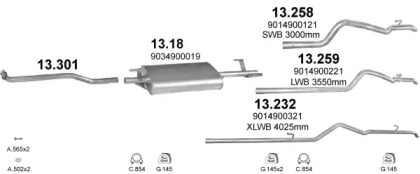 Глушитель POLMO POLMO05223