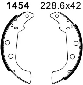 Комплект тормозов BSF 6125