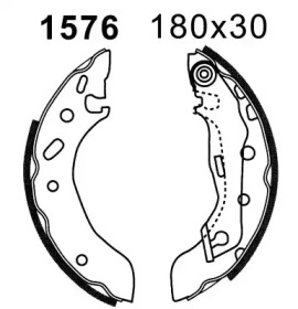 Комплект тормозов BSF 6403