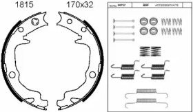 Комлект тормозных накладок BSF 01815K
