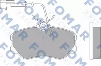 Комплект тормозных колодок FOMAR Friction FO 455881