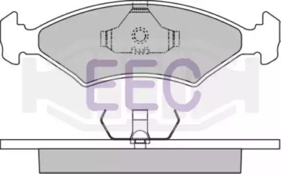 Комплект тормозных колодок EEC BRP0351