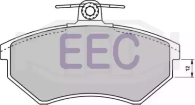 Комплект тормозных колодок EEC BRP0707