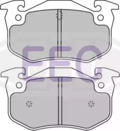 Комплект тормозных колодок EEC BRP0771