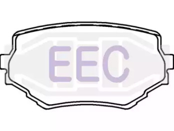 Комплект тормозных колодок EEC BRP0903