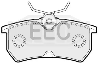 Комплект тормозных колодок EEC BRP1039