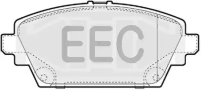 Комплект тормозных колодок EEC BRP1170