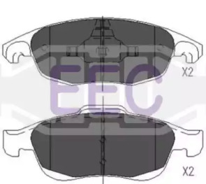 Комплект тормозных колодок EEC BRP1525