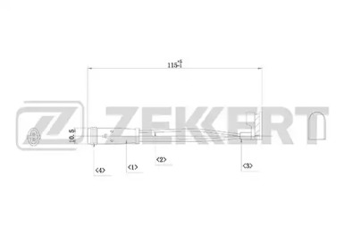 Контакт ZEKKERT BS-8019