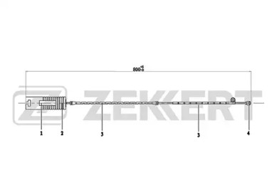 Контакт ZEKKERT BS-8036