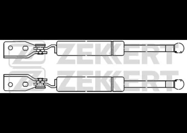 Газовая пружина ZEKKERT GF-1623