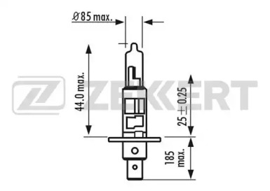 Лампа накаливания ZEKKERT LP-1042