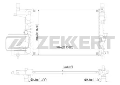 Теплообменник ZEKKERT MK-1011