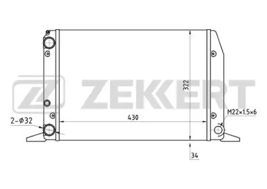 Теплообменник ZEKKERT MK-1018