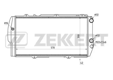 Теплообменник ZEKKERT MK-1021