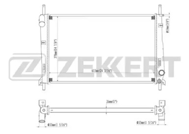 Теплообменник ZEKKERT MK-1022