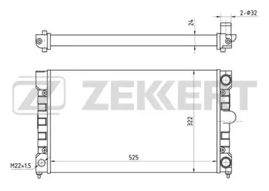 Теплообменник ZEKKERT MK-1033