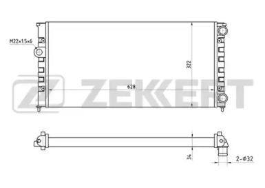 Теплообменник ZEKKERT MK-1036