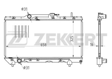 Теплообменник ZEKKERT MK-1043