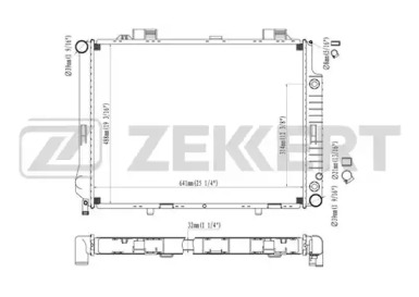 Теплообменник ZEKKERT MK-1069