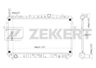 Теплообменник ZEKKERT MK-1094