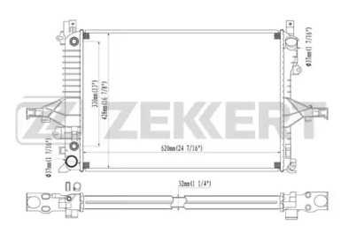 Теплообменник ZEKKERT MK-1100