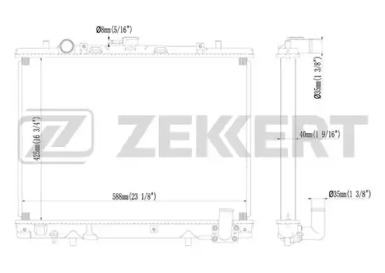 Теплообменник ZEKKERT MK-1104