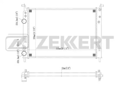 Теплообменник ZEKKERT MK-1105