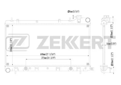 Теплообменник ZEKKERT MK-1107