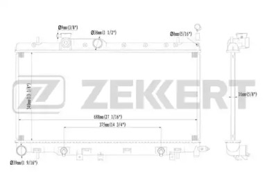 Теплообменник ZEKKERT MK-1135