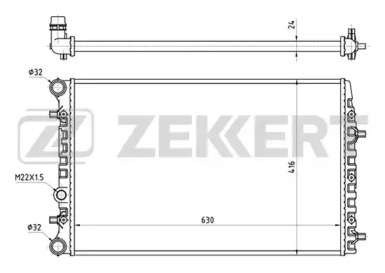 Теплообменник ZEKKERT MK-1140