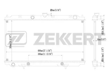 Теплообменник ZEKKERT MK-1145