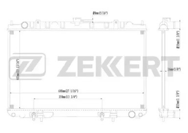 Теплообменник ZEKKERT MK-1147