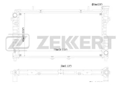 Теплообменник ZEKKERT MK-1149