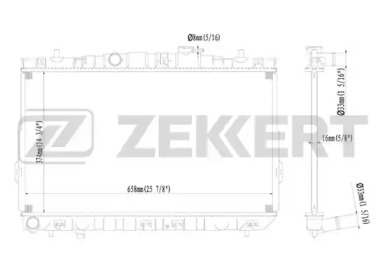 Теплообменник ZEKKERT MK-1153